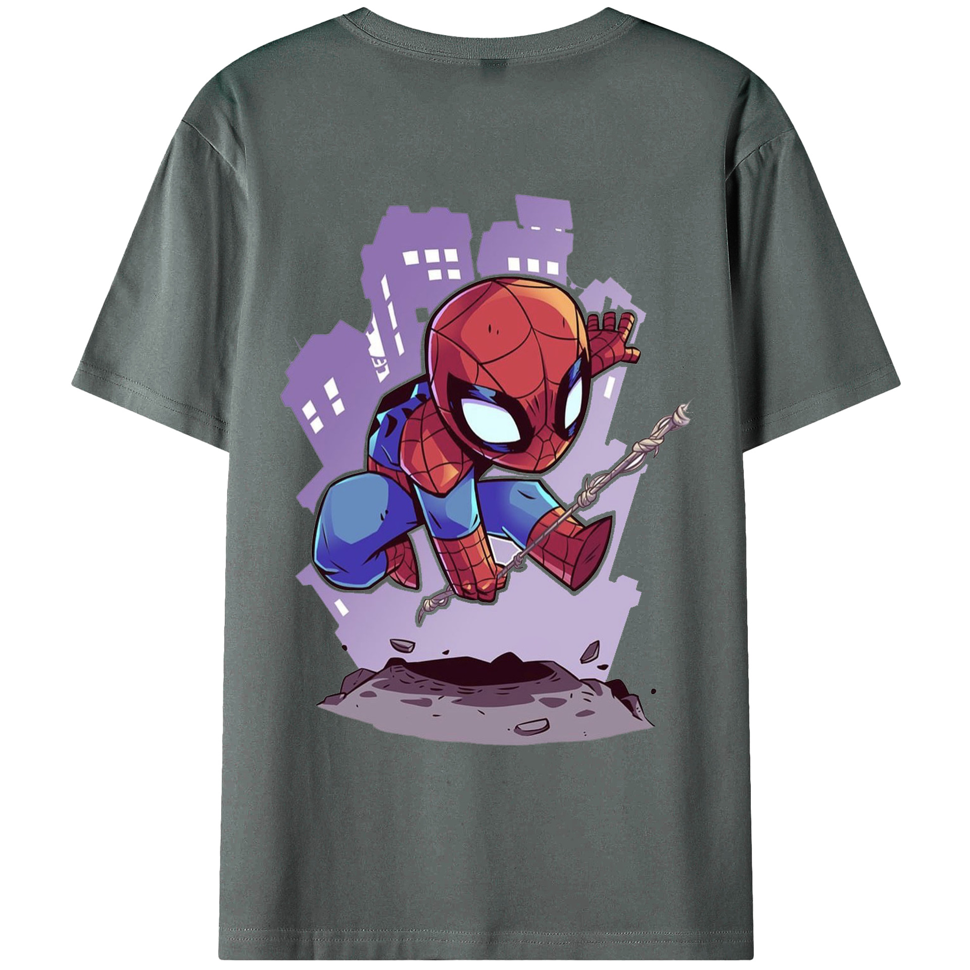 （画像用） アベンジャーズ The Avengers 綿100％ メンズ半袖Tシャツ（バックプリント） 通気性